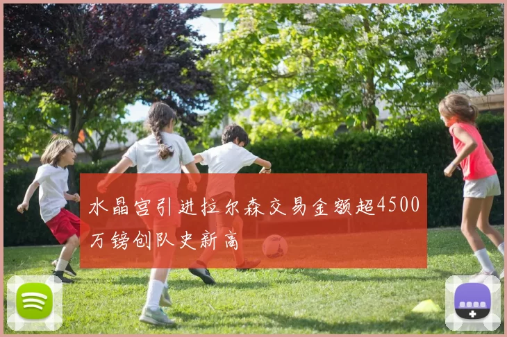 水晶宫引进拉尔森交易金额超4500万镑创队史新高
